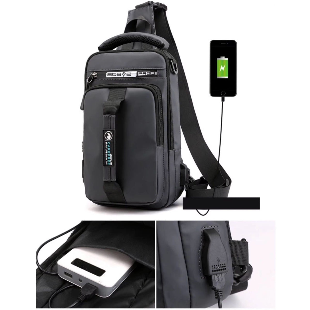 Gray helmet for bikers